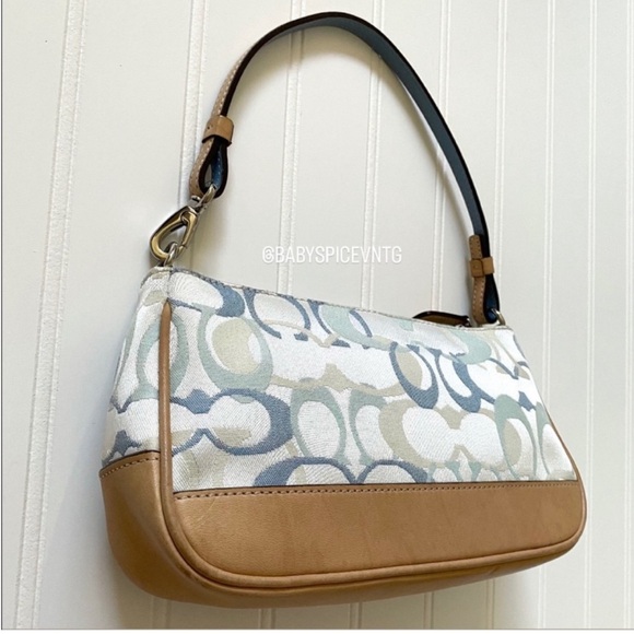 Coach Y2K Tiffany Blue Demi Shoulder Bag - Picture 4 of 6